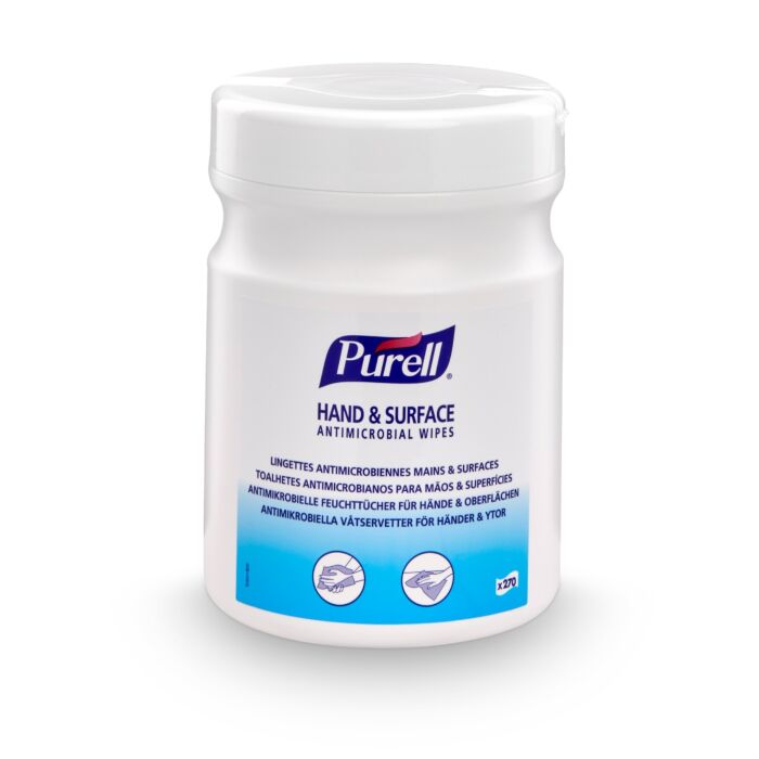 Servetele dezinfectante maini si suprafete Purell Antimicrobial