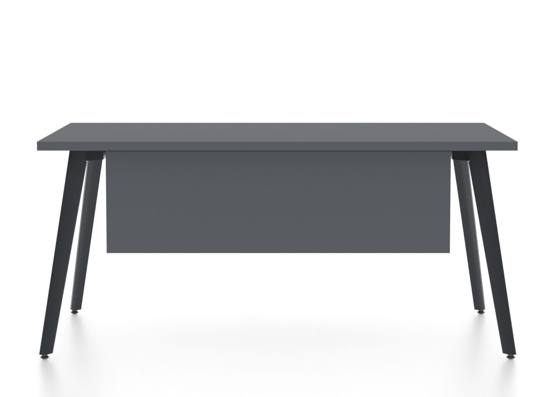 Birou operational IRON antracit 140 x 80 x 75 cm