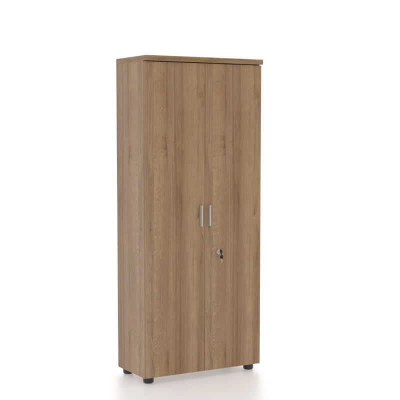 Dulap birou STANDARD 80 x 40 x 192 cm PAL 2 usi stejar DULAP BIROU STANDARD 80X40X192 CM PAL 2USI 4POL STEJAR