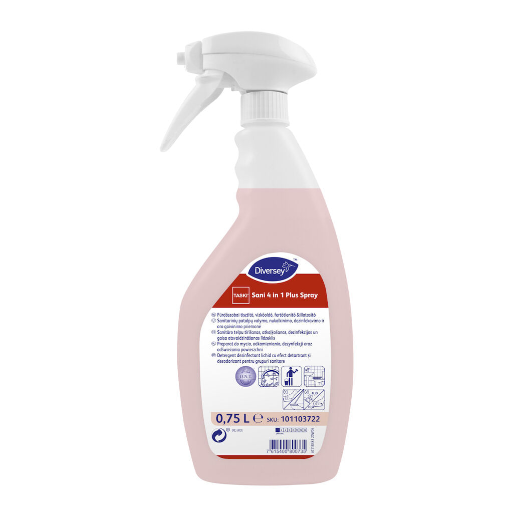 Detergent spray grupuri sanitare Taski Sani 4in1 750 ml