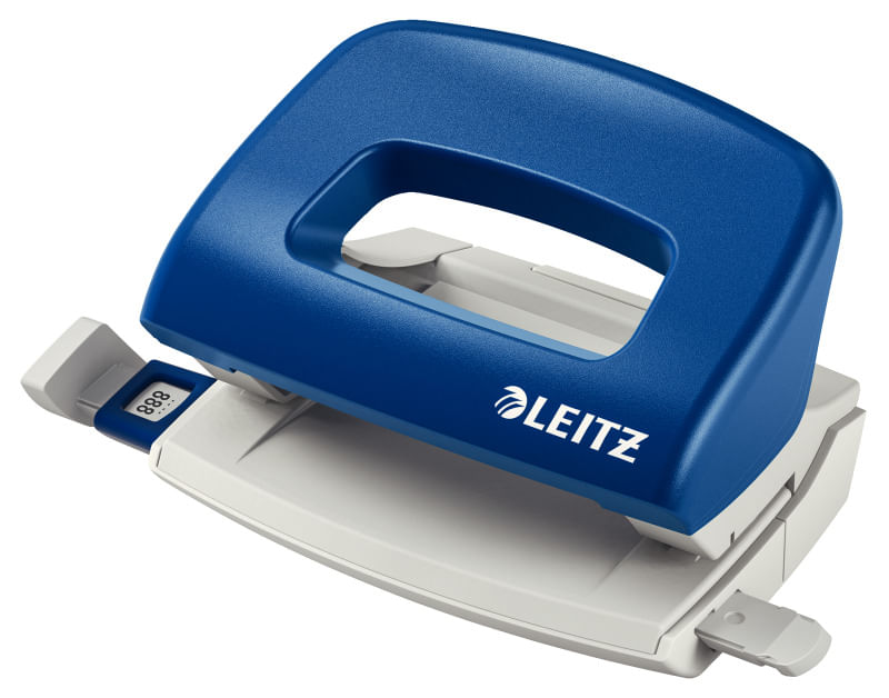 Perforator plastic Leitz 5058 NeXXt Series, 10 coli, albastru