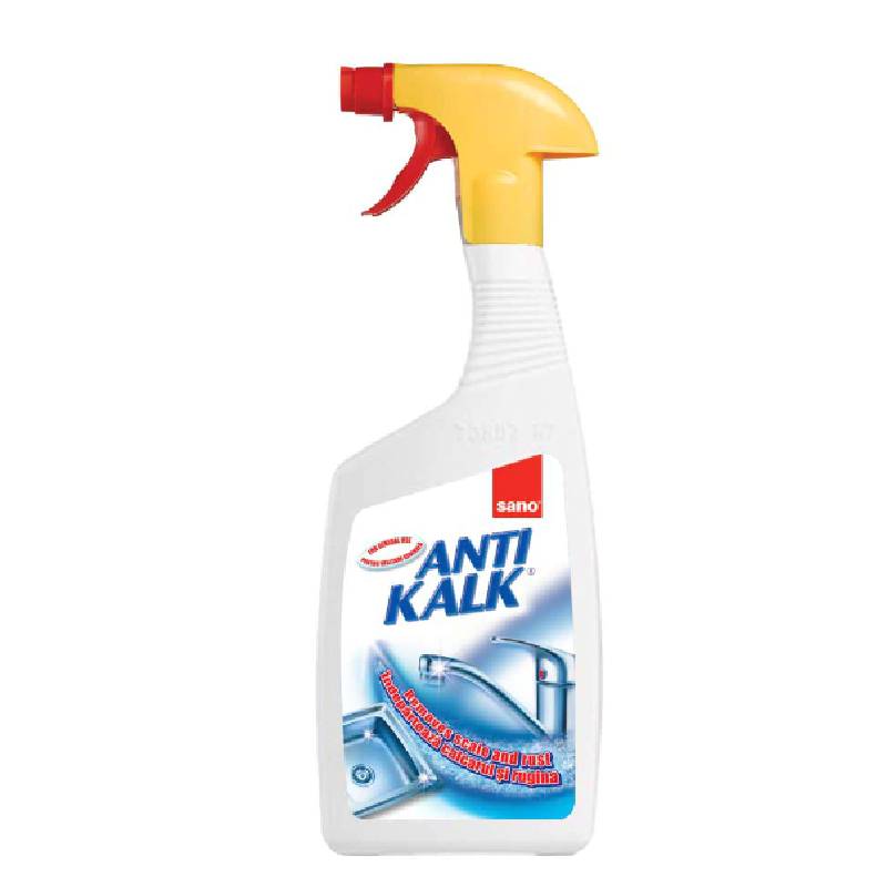 Solutie anticalcar si rugina cu pulverizator Sano 500 ml Solutie anticalcar si rugina cu pulverizator 500 ml Sano