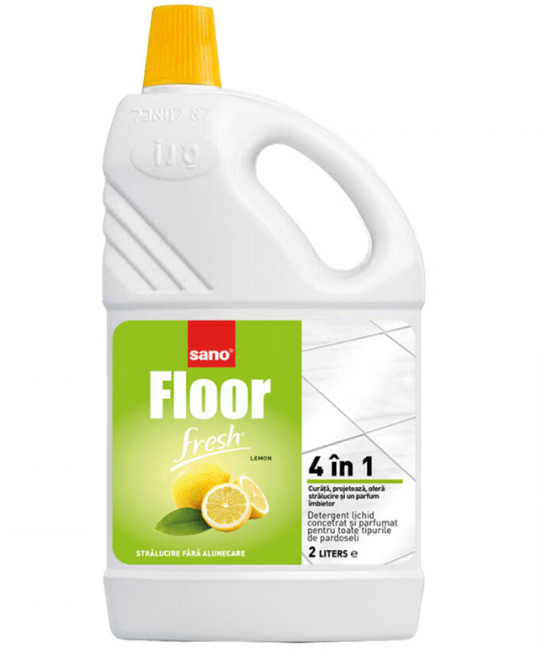 Detergent pardoseala 2 litri Sano Floor Fresh Lemon