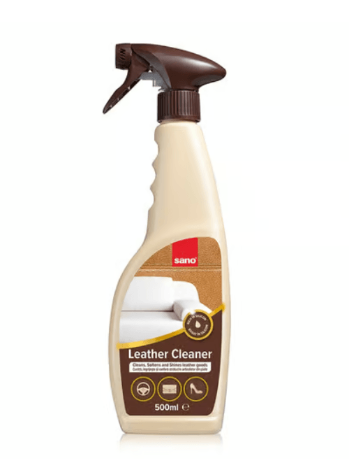 Solutie de curatat articole din piele Sano 500 ml Solutie de curatat articole din piele 500 ml Sano