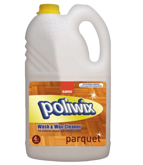 Detergent pentru parchet  Sano Poliwix Parquet 4 litri Detergent pentru parchet 4 litri Sano Poliwix Parquet