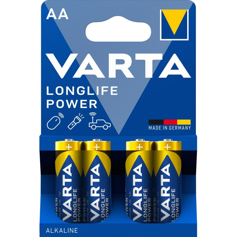 Baterie Varta Longlife Power 4906 AA/LR6 1.5v 4/set