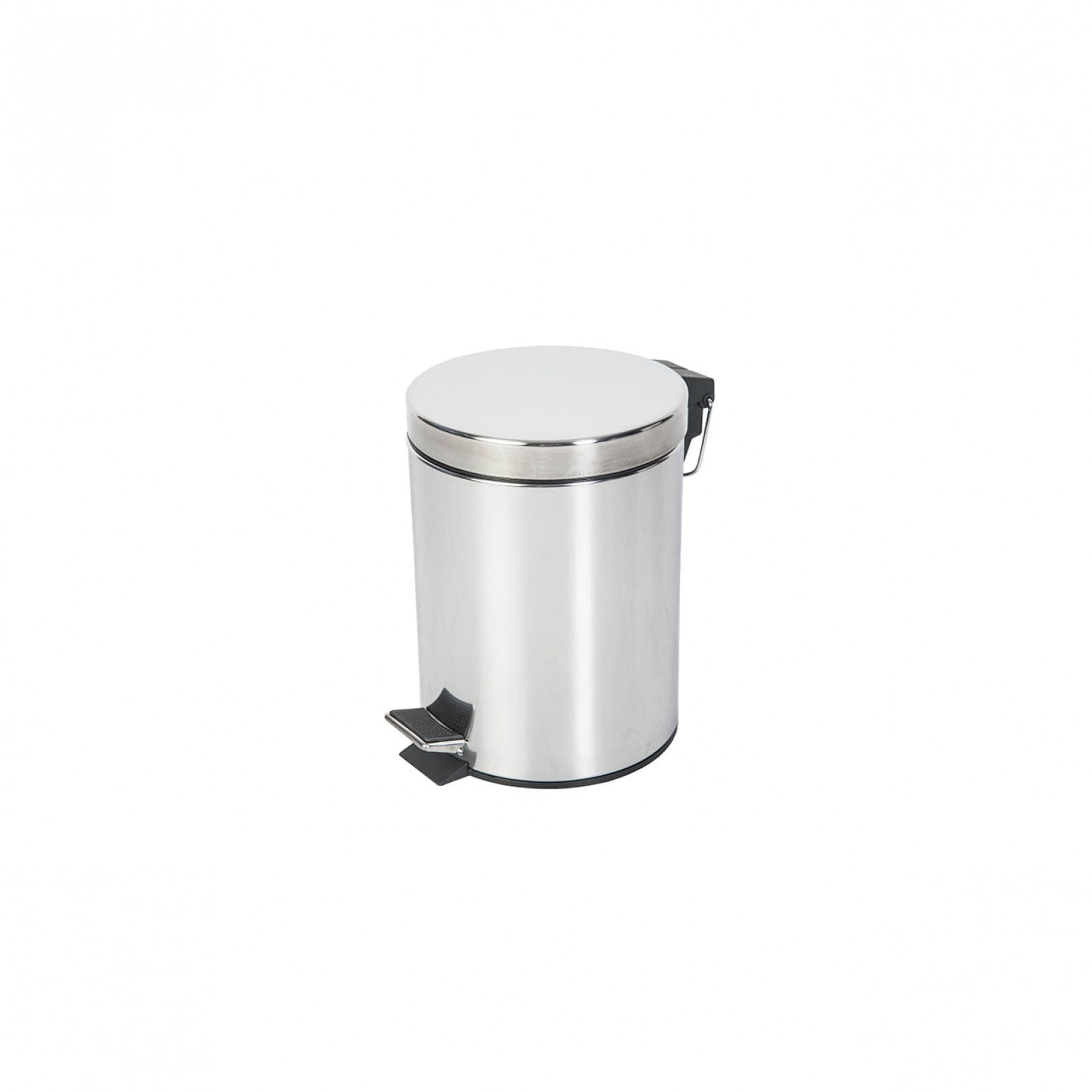 Cos de gunoi rotund din inox cu pedala 12 l