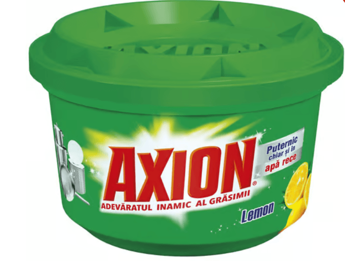 Detergent vase pasta 400 g Axion Lemon