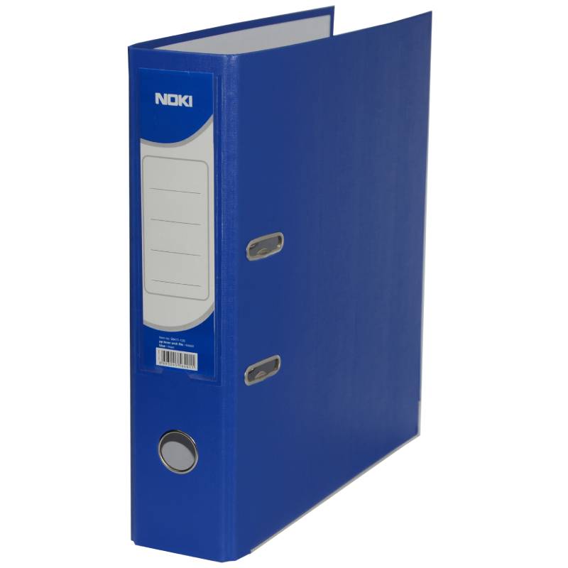 Biblioraft PP A4 7.5 cm Noki Albastru