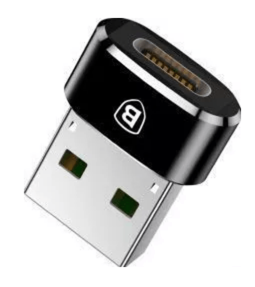 Adaptor Baseus Mini CAAOTG-01, negru
