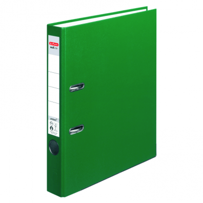 Biblioraft A4 5 cm PP Herlitz Verde