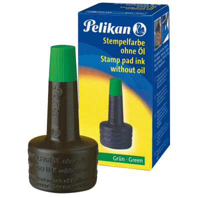 Tus stampila neuleios 28 ml verde Pelikan