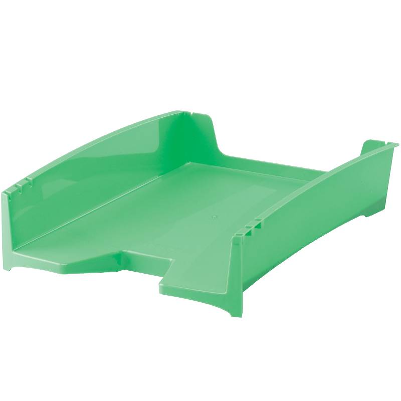 Tavita de birou polipropilena A4 Fellowes diverse culori Verde