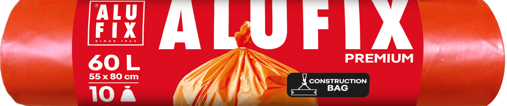 Saci menajeri 60 L deseuri constructii 10 buc/rola