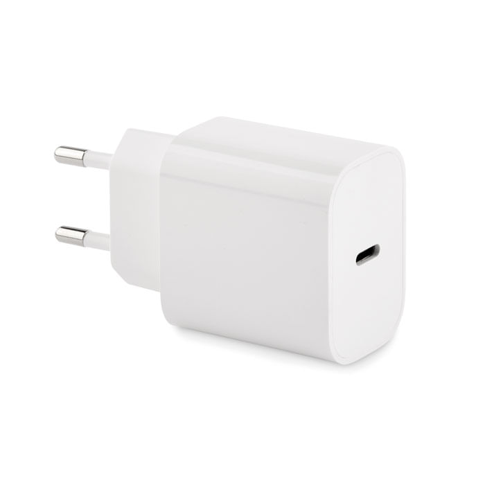 Adaptor USB 2 porturi 20W, priz PLUGME