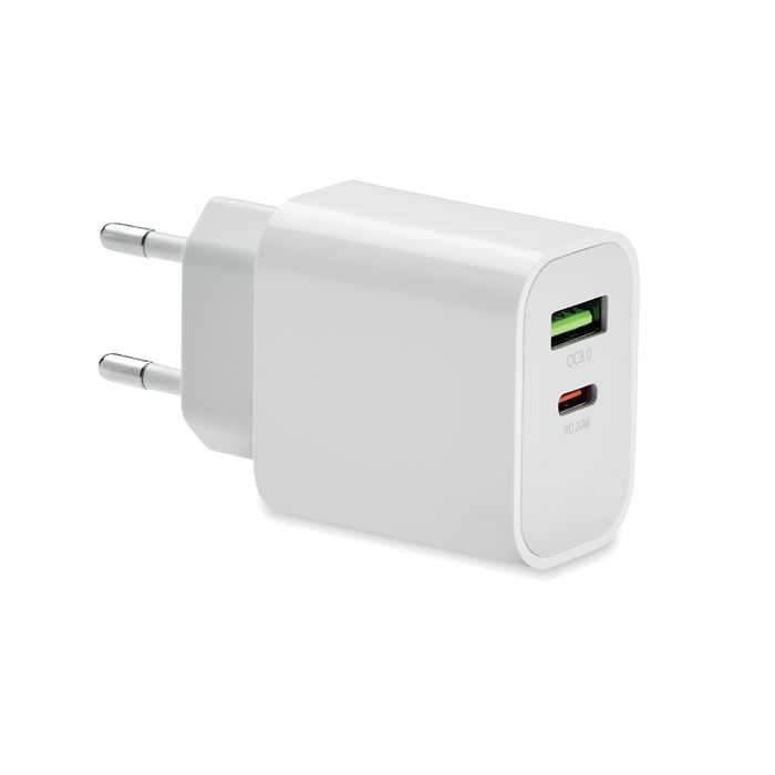 Adaptor USB cu 2 porturi PORT