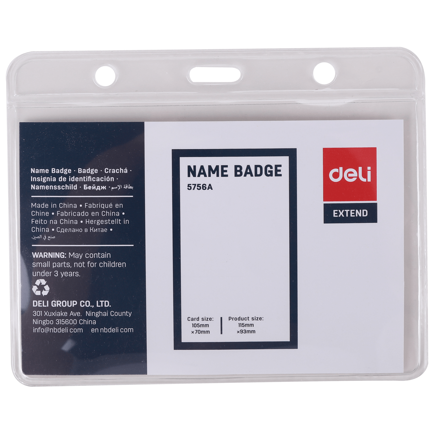 acyaby 3x150+70 Ecuson orizontal 105 x 70 mm Deli