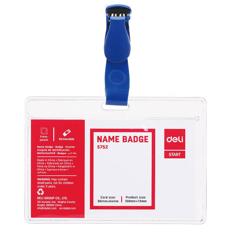 cabina dus 90/90 cu cadita Ecuson orizontal cu clips 90 x 54 mm Deli