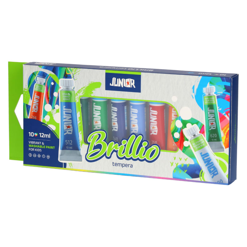 Tempera 12 ml 10 culori Junior