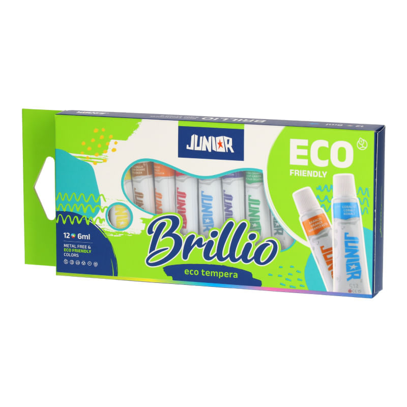 Tempera 6 ml 12 culori Junior Tempera 6 ml 12 culori Junior