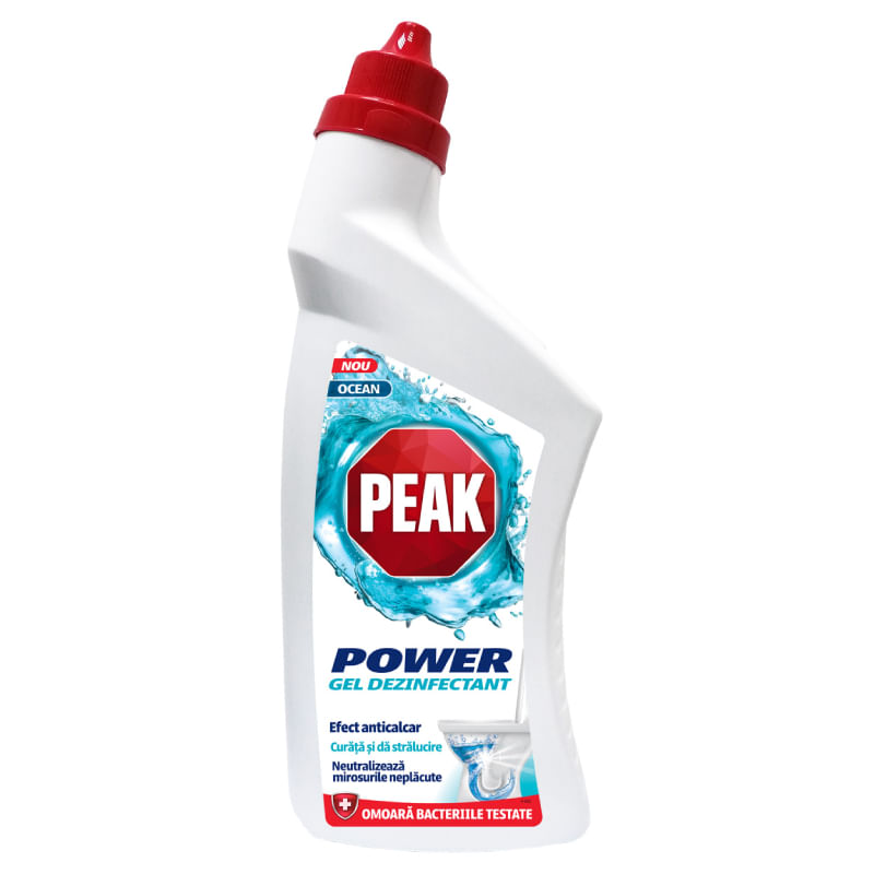 Dezinfectant WC 750 ml Peak Power gel Pcean