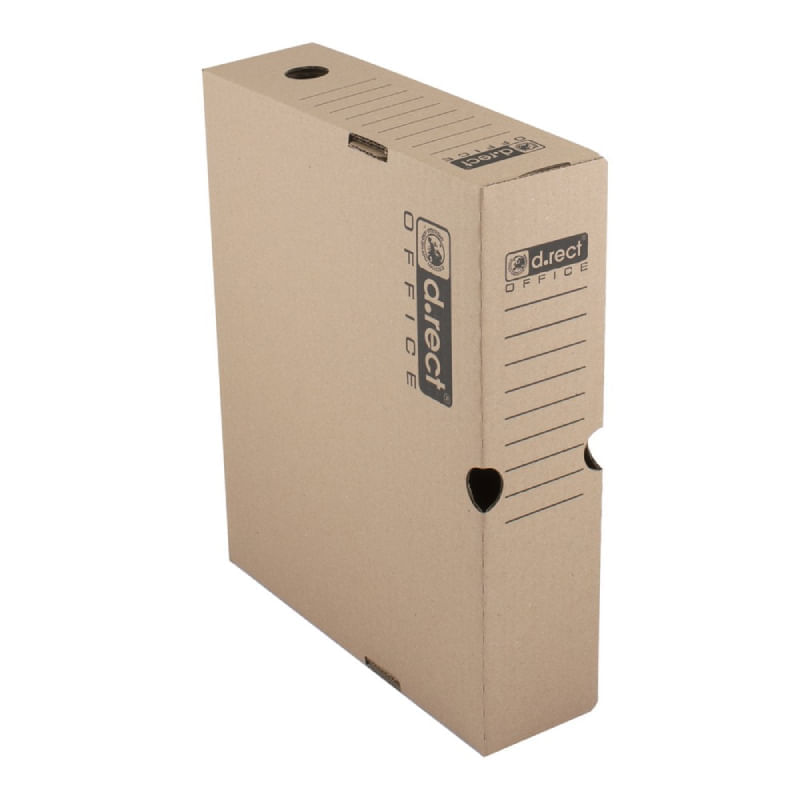 Cutie arhivare A4 kraft 80 mm D.Rect 1080