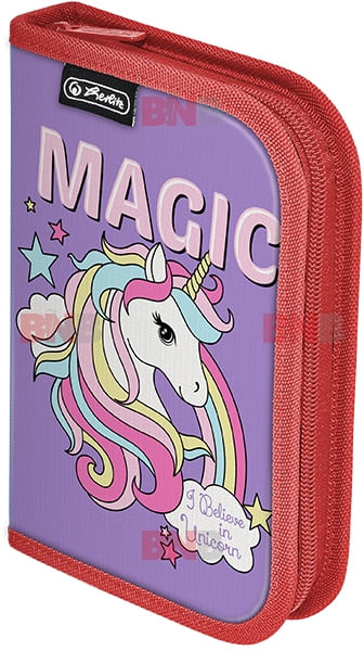 Penar echipat 34 piese 2 clape Magic Herlitz