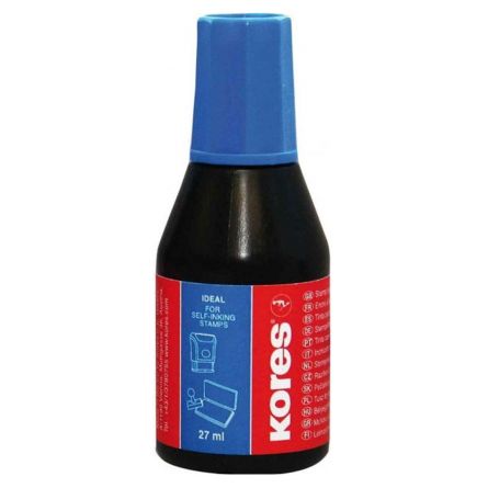 Tus stampila albastru 27 ml Kores Tus stampila albastru 27 ml Kores