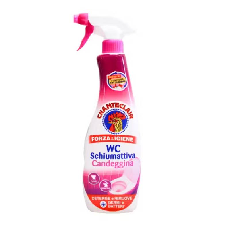 Solutie curatare WC cu inalbitor 625 ml Chante Clair