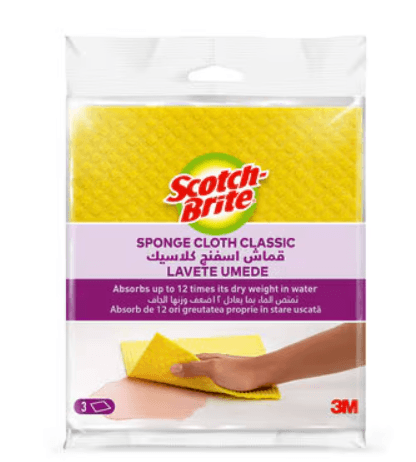 Lavete umede classic  Scotch-Brite 3 buc