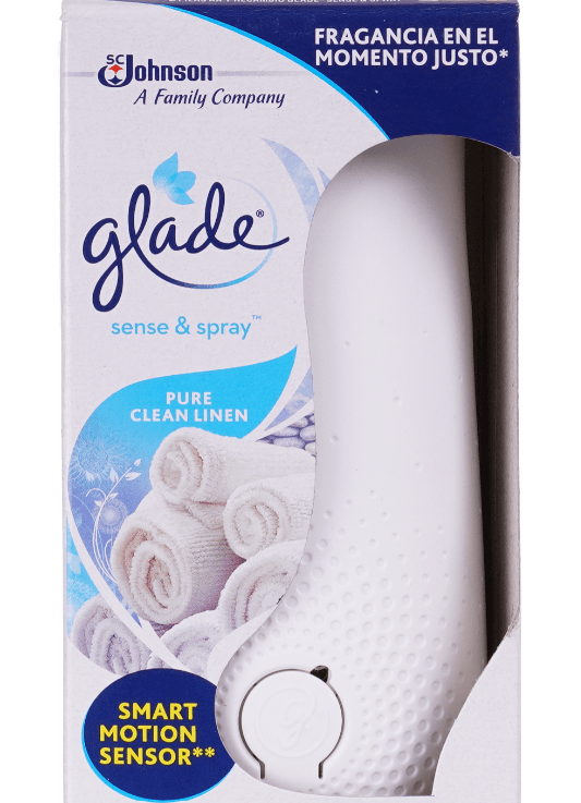 Odorizant camera 18 ml Glade Sense & Spray Clean Linen