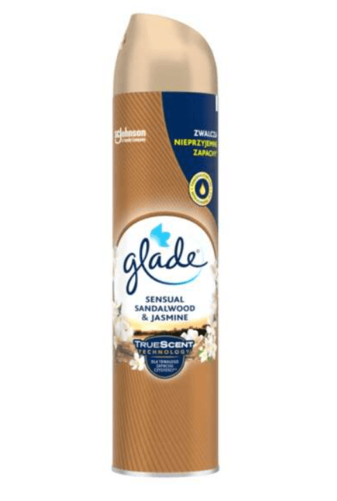 Odorizant camera spray Glade Sandalwood&Jasmine 300 ml Odorizant camera spray 300 ml Glade Sandalwood
