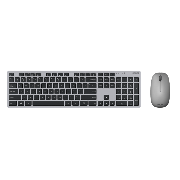AS TASTATURA + MOUSE W5000, WHITE