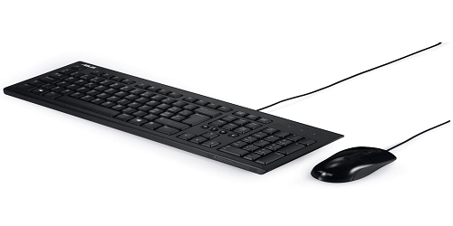 AS TASTATURA+MOUSE U2000 BLACK Kit TASTATURA+MOUSE U2000 BLACK