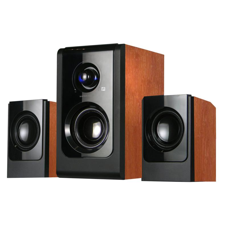 BOXE 2.1 SERIOUX SOUNDBOOST HT2100C Boxe Serioux 2.1 SoundBoost HT2100C, 16W RMS, culoare lemn de cires