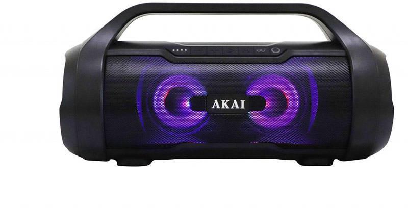 Boxa portabila Akai ABTS-50 30 W, negru Boxa portabila Akai BT WATERPROOF PORTABLE SPEAKER AKAI ABTS-50