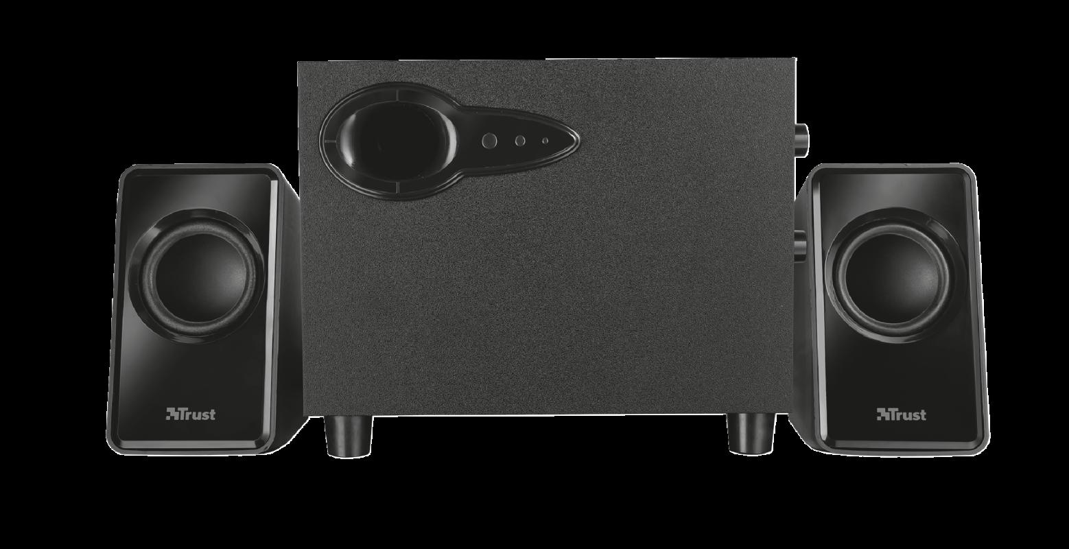 Boxe Trust Avora 2.1, 9W, negru