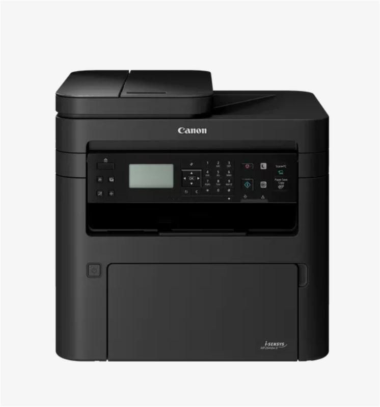 CANON MF264DW II A4 MONO LASER MFP Multifunctional laser mono Canon MF267DW II, dimensiune A4 (Printare, Copiere, Scanare, Fax), viteza 28ppm, procesor 1200Mhz, memorie 256MB RAM,