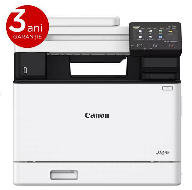 CANON MF754CDW A4 COLOR LASER MFP Multifunctional laser color Canon MF752CDW, dimensiune A4 (Printare,Copiere, Scanare, Fax), viteza max 33ppm alb-negru si color, rezolutie