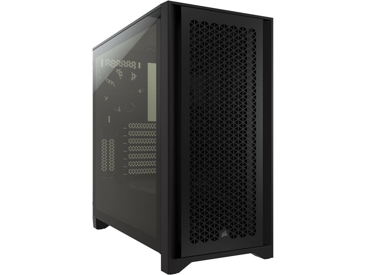 CR Case 4000D AIRFLOW Mid-Tower Bk Carcasa Corsair 4000D AIRFLOW Tempered Glass Mid-Tower ATX Case  Black  Case Dimensions 453mm x 230mm x 466mm Maximum GPU Length 360 Maximum PSU