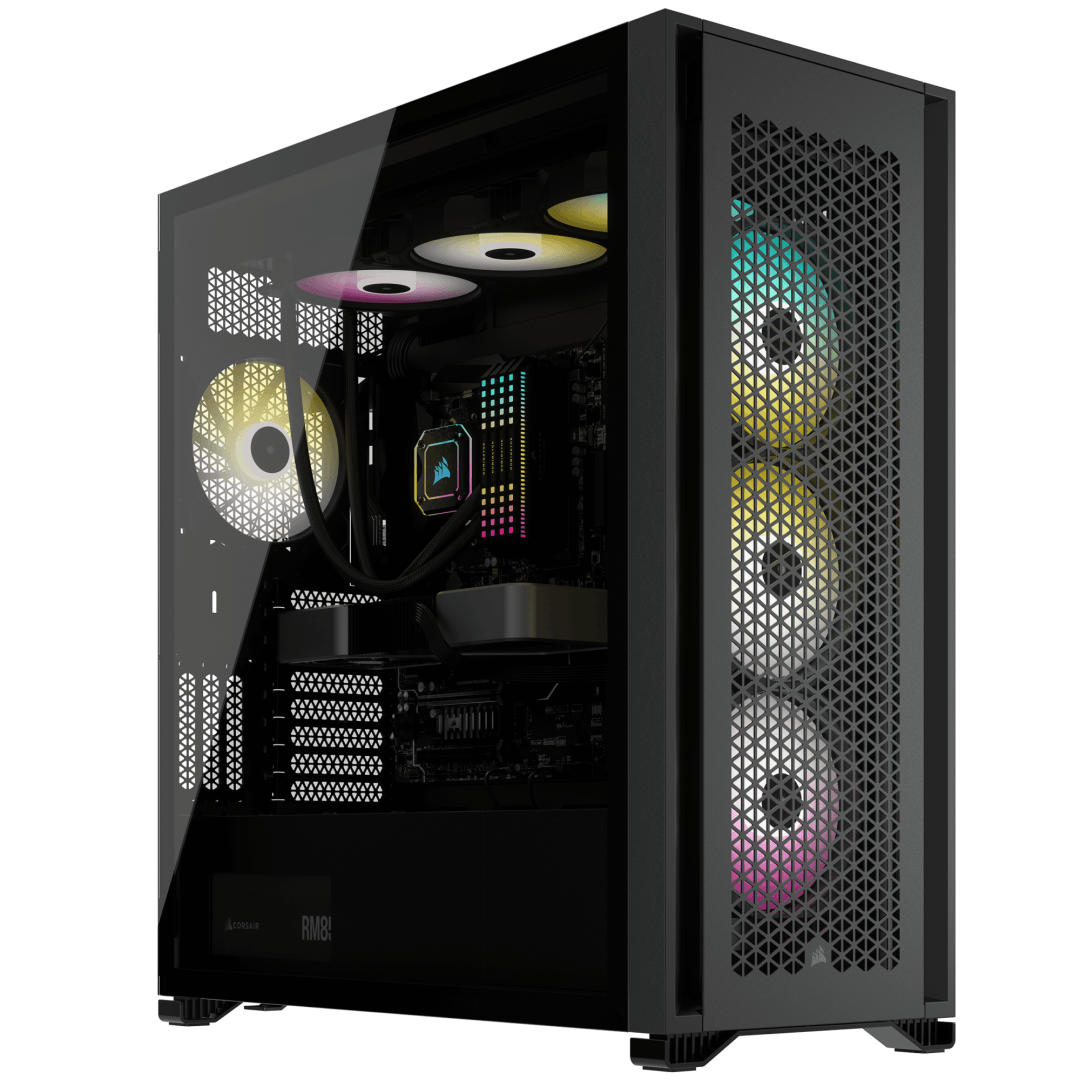 CR Case iCUE 7000X RGB Full-Tower Black Carcasa Corsair iCUE 7000X RGB Tempered Glass Full-Tower ATX PC Case  Black  Maximum GPU Length 450 mm Maximum PSU Length 225 mm Maximum CPU Cooler