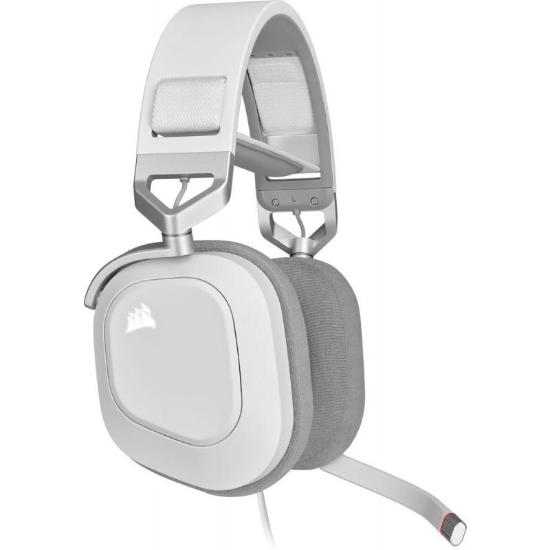 Casti Gaming Corsair HS80 RGB USB White