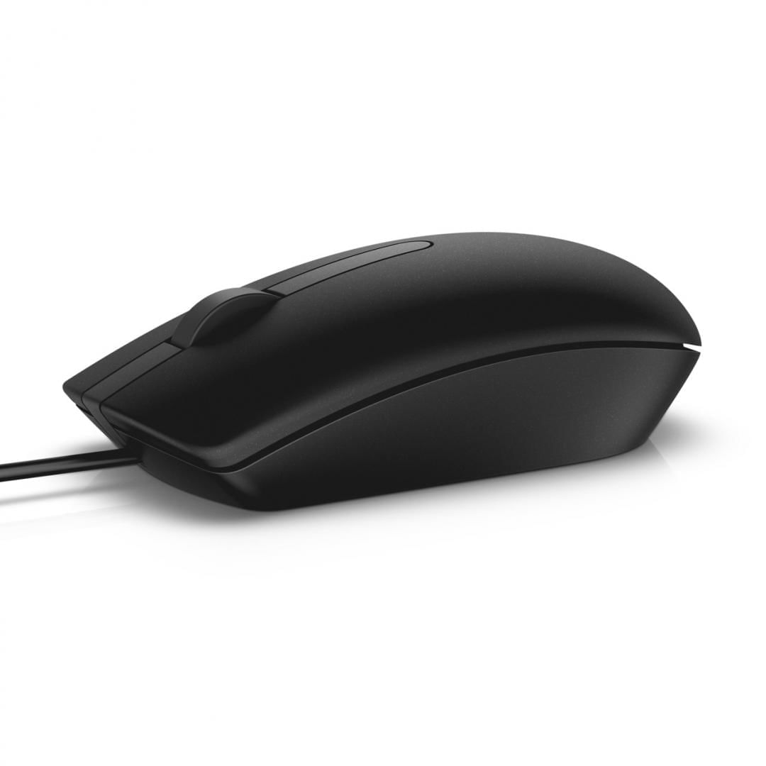 DELL MOUSE MS116 OPTIC USB CU FIR BK Dell Mouse MS116 3 buttons, wired, 1000 dpi, USB conectivity, Color:Black