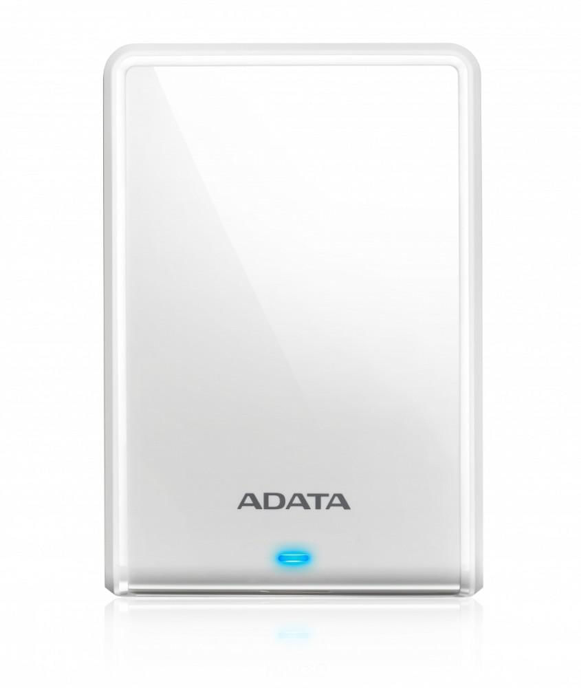 EHDD 2TB ADATA 2.5" AHV620S-2TU31-CWH HDD extern ADATA, 2TB, HV620S, 2.5", USB 3.1, Alb, Slim