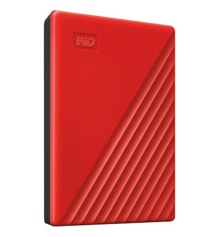 EHDD 2TB WD 2.5 USB 3.2 MY PASSPORT RED EHDD 2TB WD 2.5