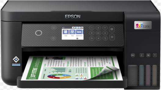 EPSON L6260 CISS COLOR INKJET MFP Multifunctional inkjet color Epson EcoTank CISS L6260, dimensiune A4 (Printare,Copiere, Scanare), printare borderless, viteza 33ppm alb-negru, 20ppm