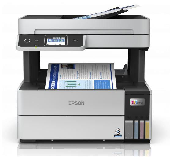 EPSON L6490 CISS COLOR INKJET MFP Multifunctional inkjet color Epson EcoTank CISS L6490, dimensiune A4 (Printare,Copiere, Scanare, Fax), printare borderless, viteza 37ppm alb-negru,