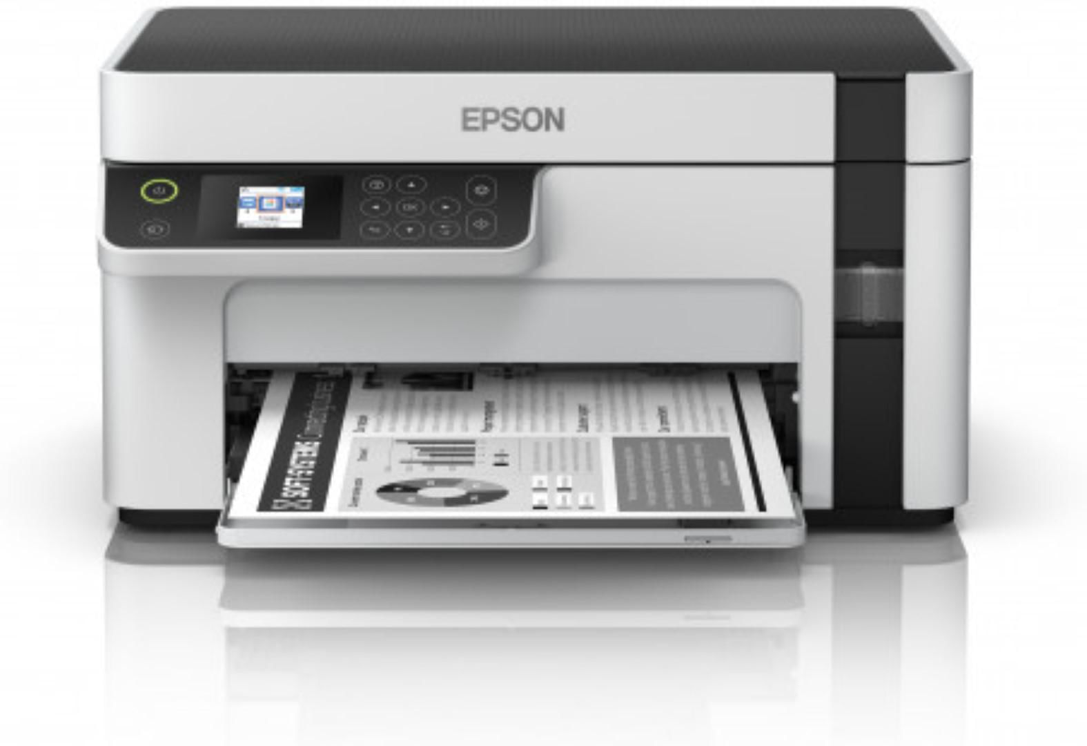 EPSON M2120 CISS MONO INKJET MFP Multifunctional inkjet mono CISS Epson M2120, dimensiune A4 (Printare