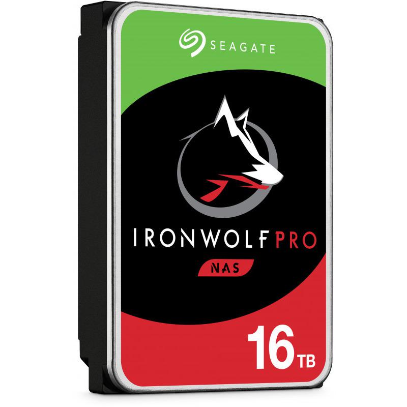 HDD Seagate IronWolf Pro 16TB SATA-III 7 HDD intern Seagate, 3.5", 16TB, IronWolf PRO, SATA 6Gb/s 7200rpm, 256MB