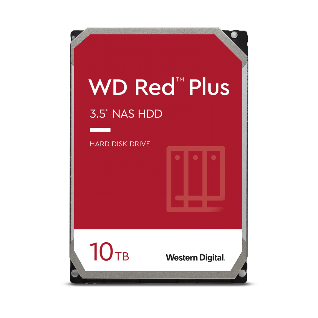 HDD WD Red Plus 10TB SATA-III 7200RPM 25 WD HDD3.5 10TB SATA WD101EFAX